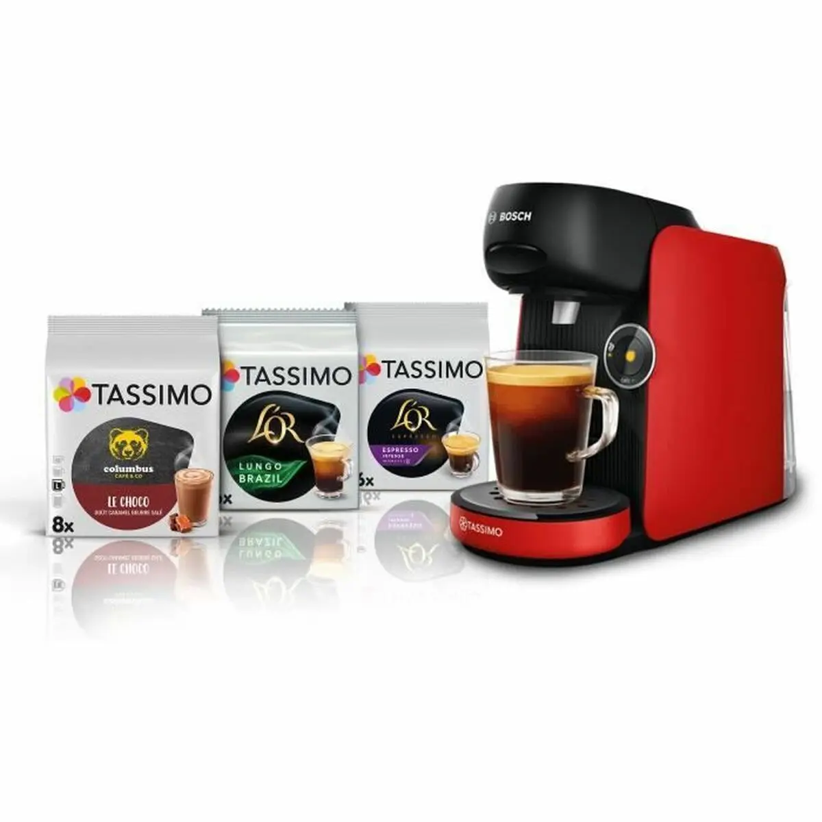 Caffettiera con Capsule BOSCH TASSIMO FINESSE TAS163E Nero noir 1400 W 15 bar 700 ml