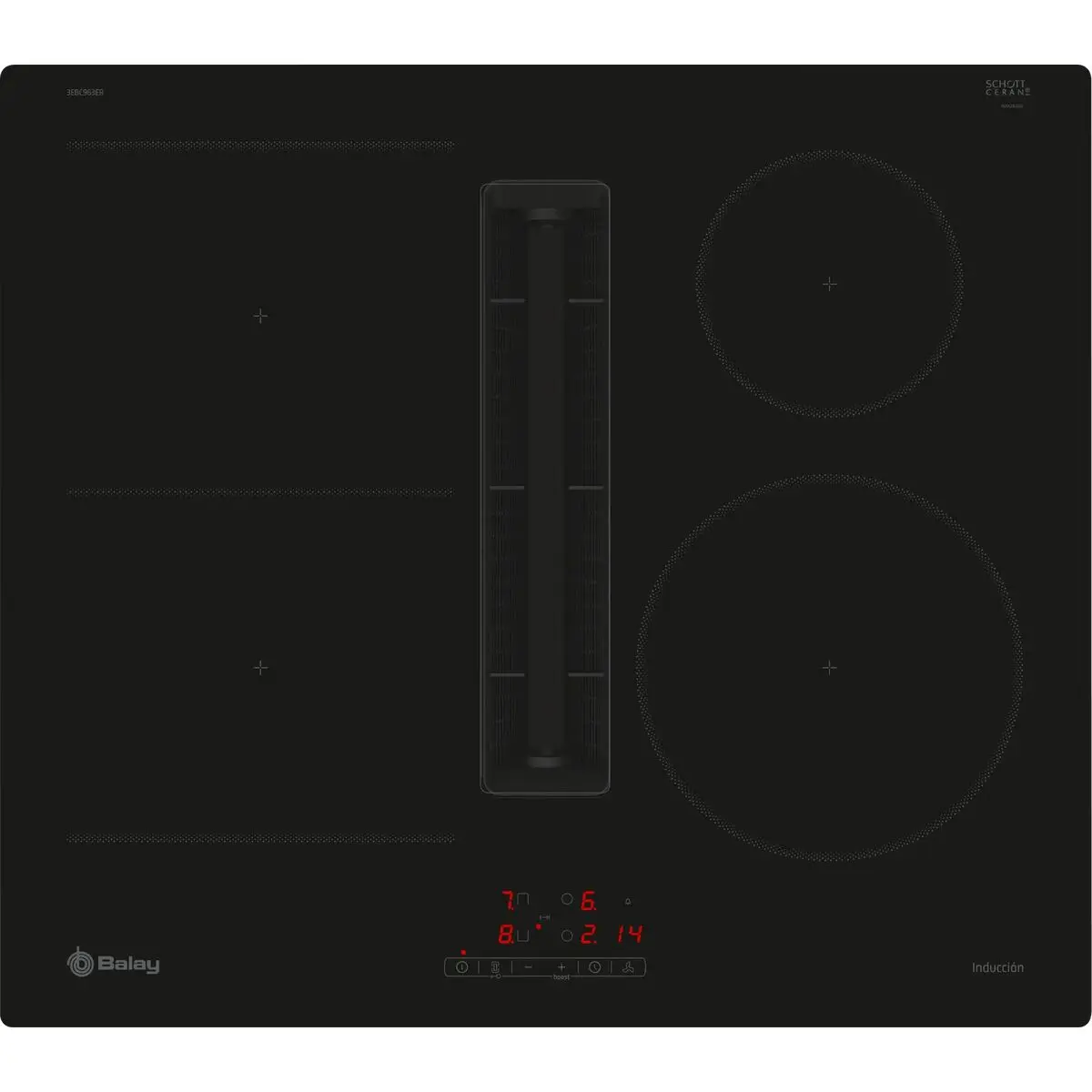 Piano Cottura ad Induzione Balay 3EBC963ER 59,2 cm 7400 W