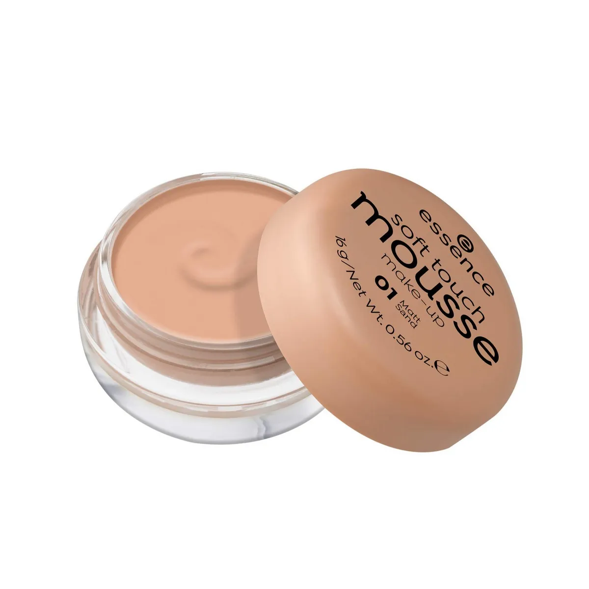 Base per il Trucco in Mousse Essence Soft Touch 01-matt sand 16 g