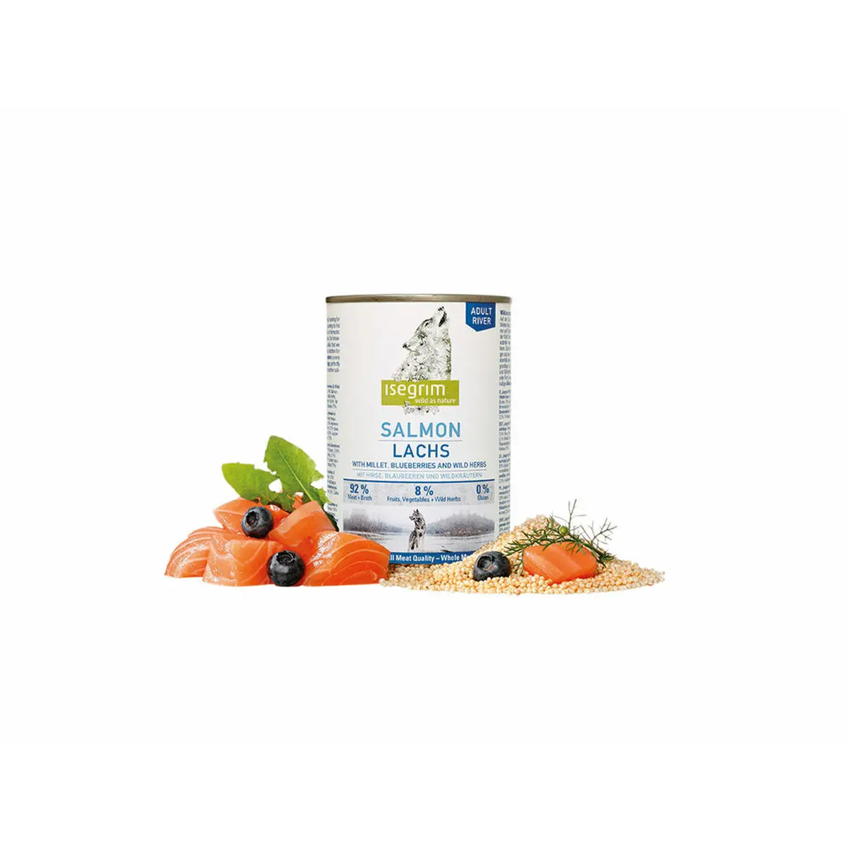 Cibo umido Isegrim Pesce 800 gr