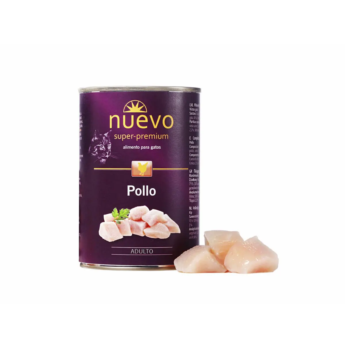 Cibo per gatti Nuevo Pollo 2 Kg 400 gr