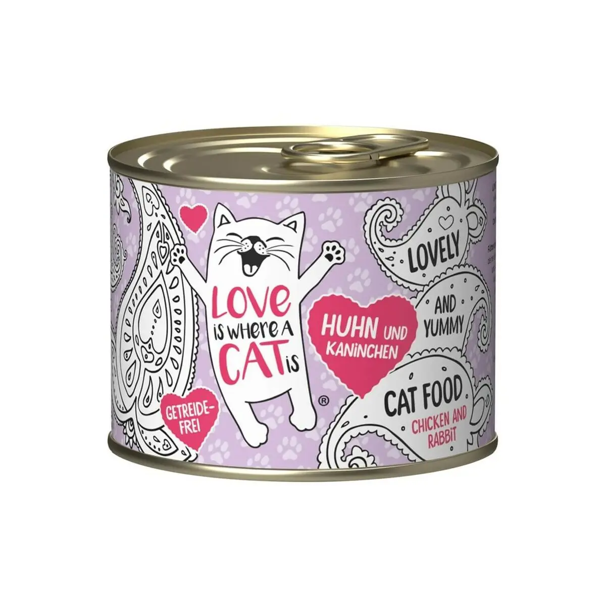 Cibo per gatti LOVE IS WHERE A CAT IS 2191340 Pollo 200 g