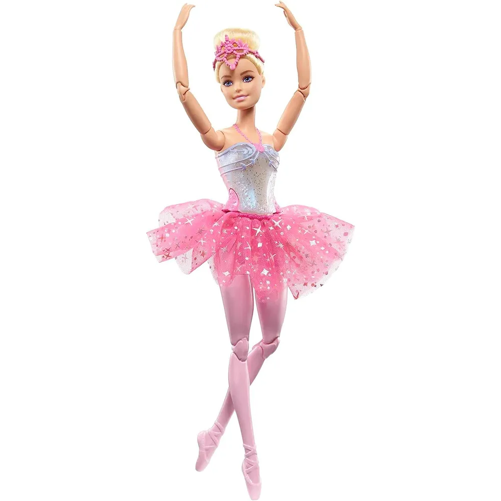 Barbie Dreamtopia Luci Scintillanti Bambola Ballerina Magica Coroncina e Tutù