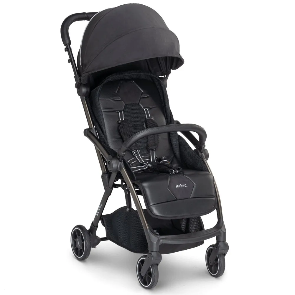 Lecrerc Baby Passeggino Leggero e Compatto Hexagon Black Diamond Comfort Extra (1)