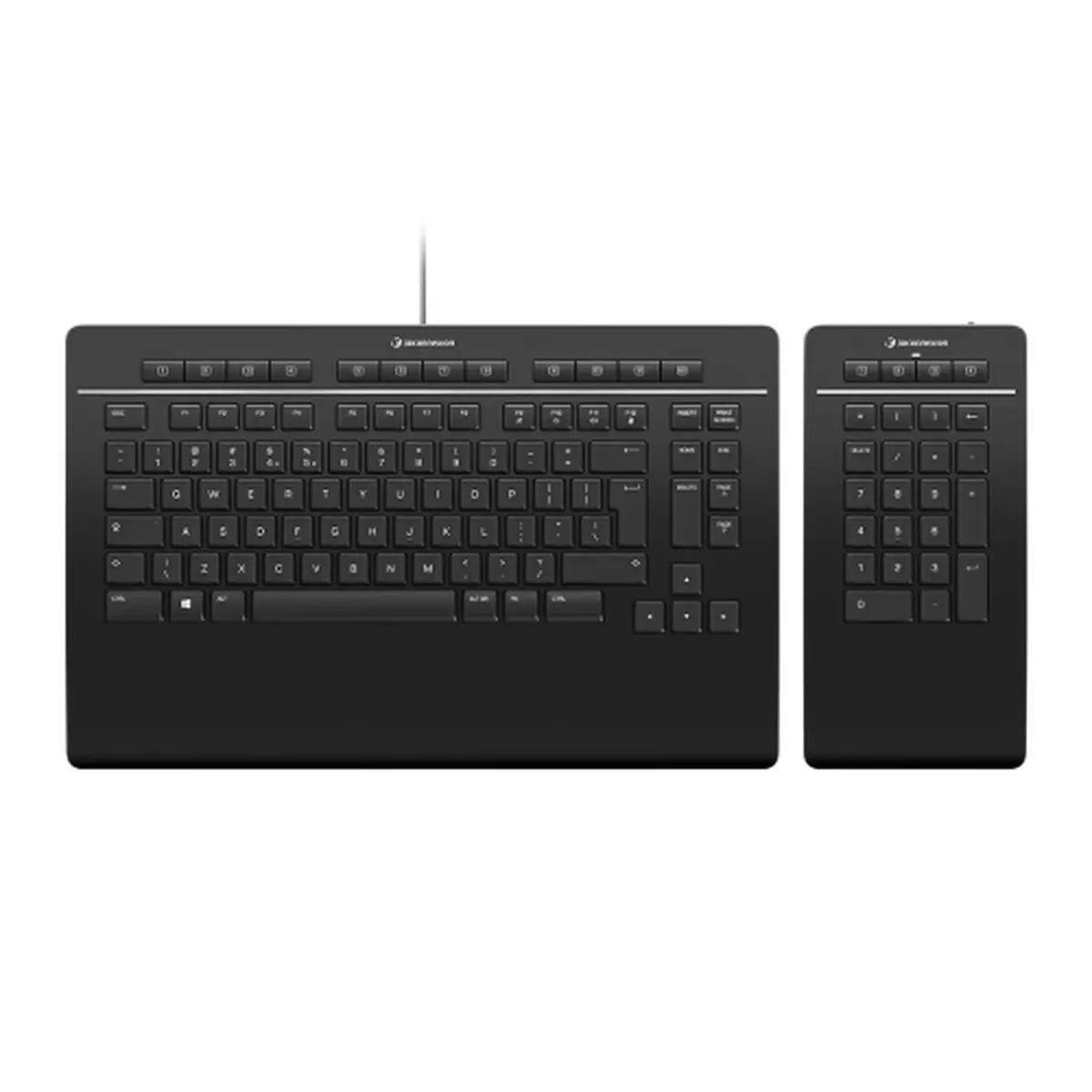 Tastiera 3Dconnexion Keyboard Pro with Numpad Nero Qwerty in Spagnolo