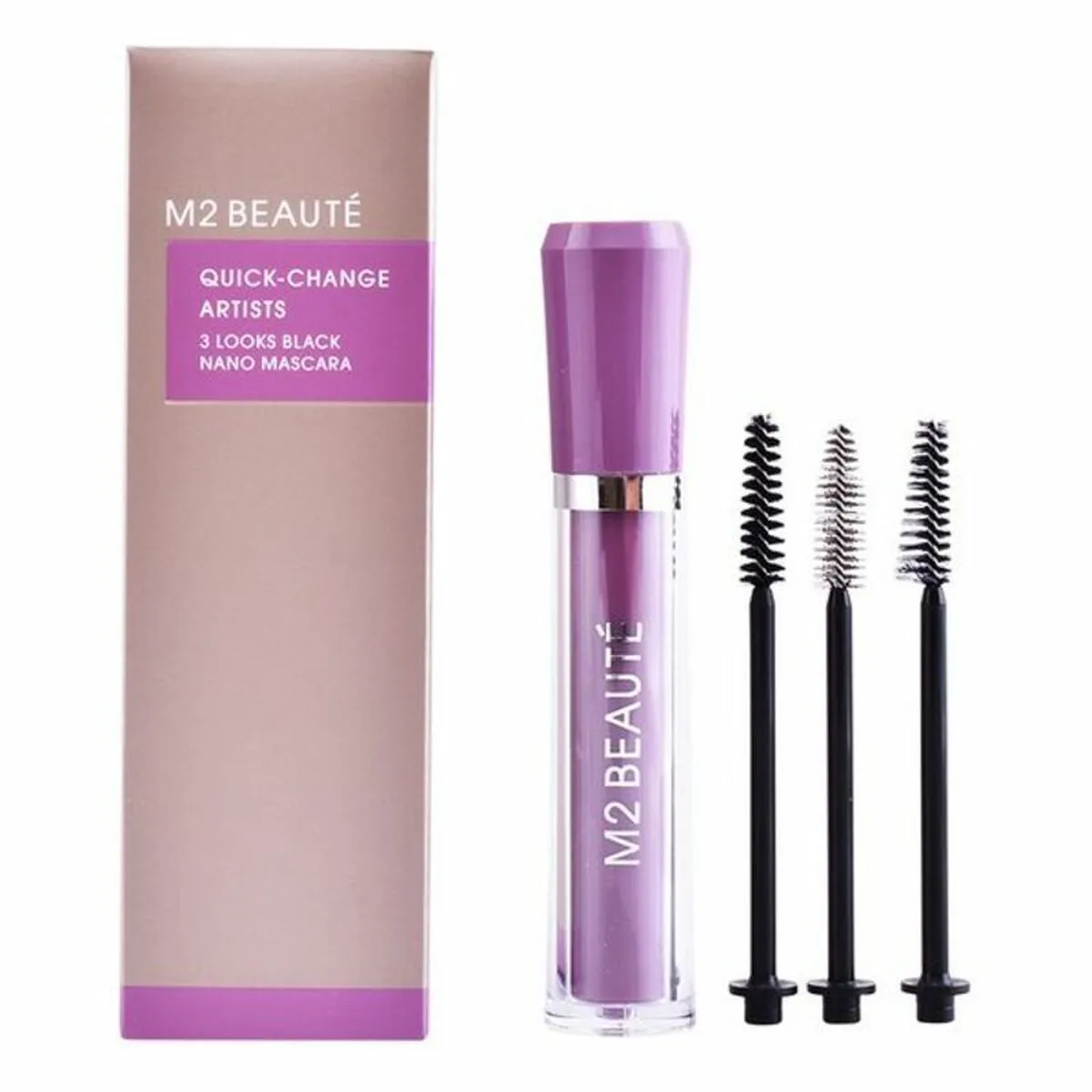 Mascara per Ciglia 3 Looks M2 Beauté (6 ml)