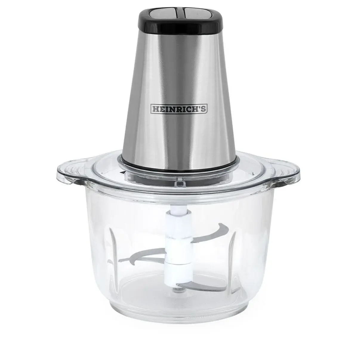 Tritatutto Heinrich's HMZ 8850 Argentato Acciaio 500 W 2 L