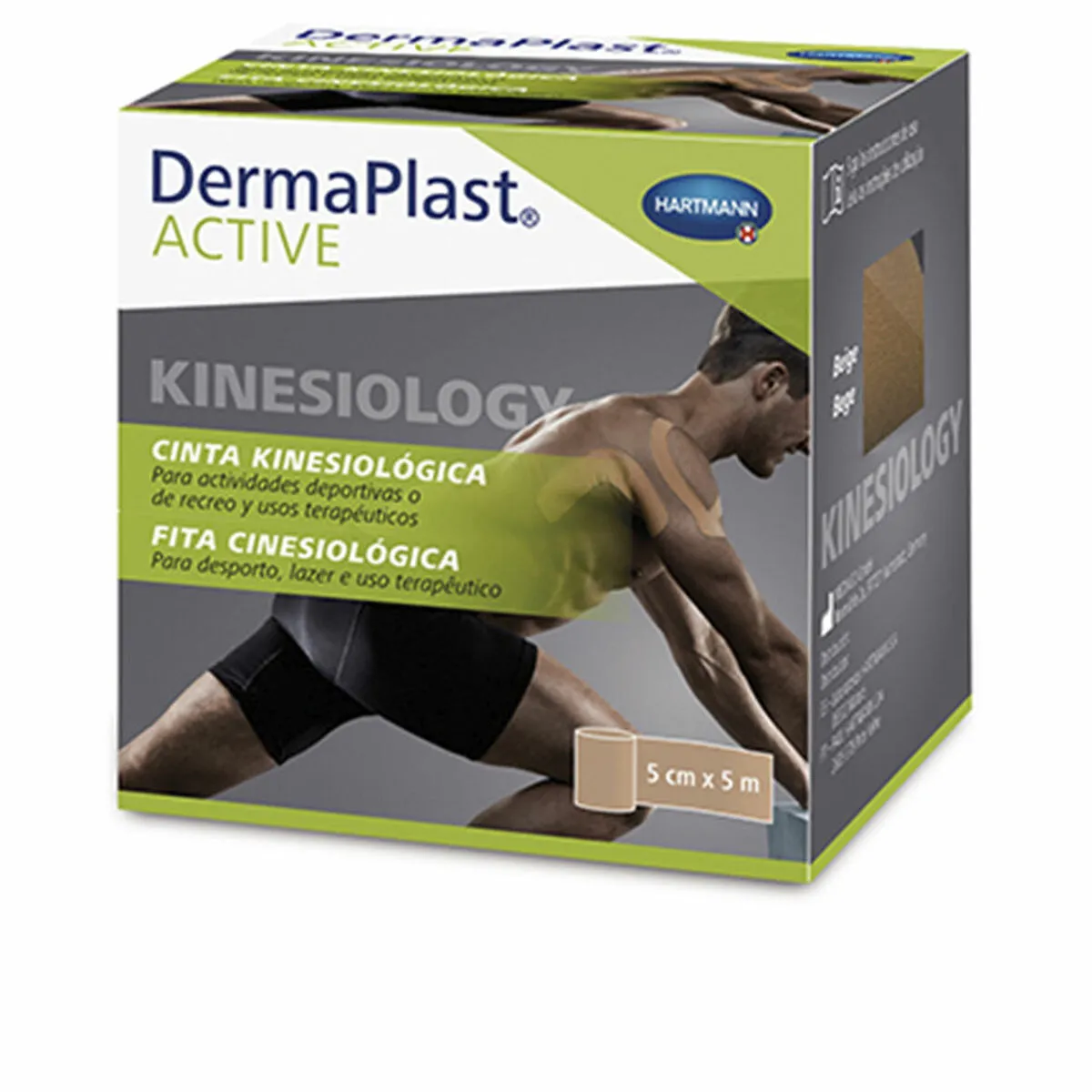 Nastro kinesiologico Hartmann Dermaplast Active Beige