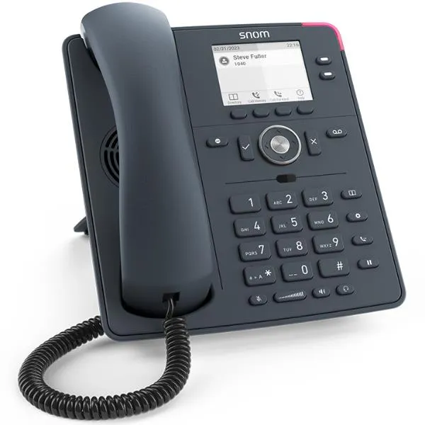 TELEFONO SNOM D140 W/O PS BLACK