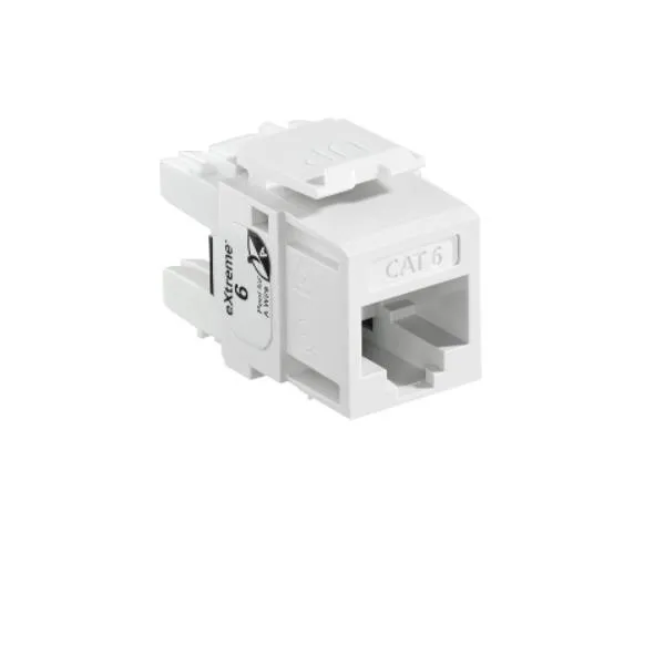 PRESA EXTREME RJ45U CAT.6 BIANCO