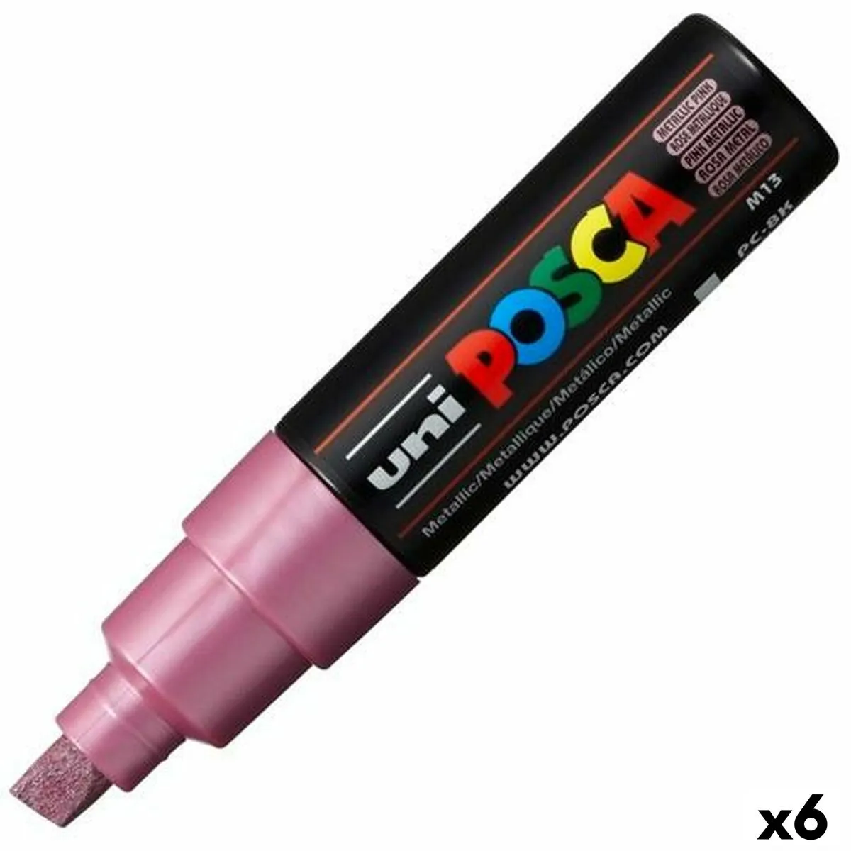 Pennarello POSCA PC-8K Rosa (6 Unità)