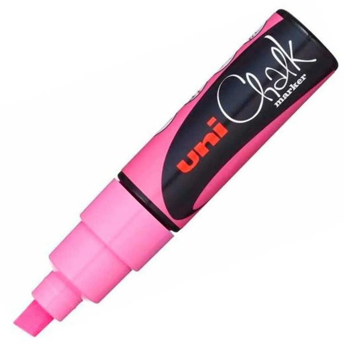 Pennarelli a gesso liquido Uni-Ball PWE-8K Fluor Rosa (6 Pezzi)