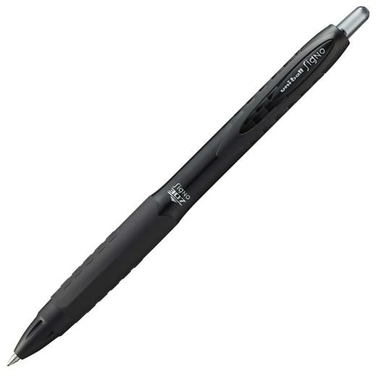 Penna a inchiostro liquido Uni-Ball Rollerball Signo UMN-207F Nero 0,4 mm (12 Pezzi)