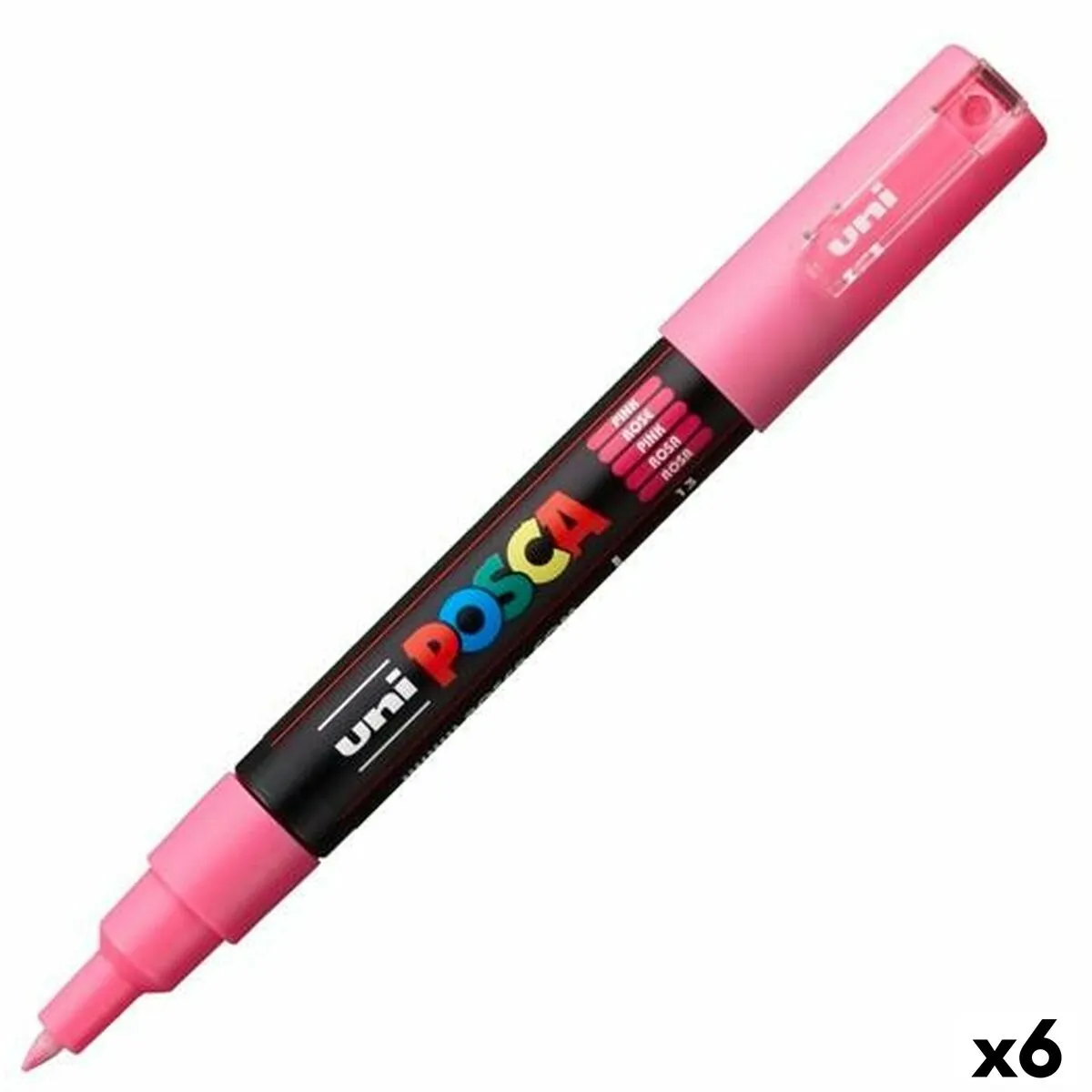 Pennarello POSCA PC-1M Rosa (6 Unità)