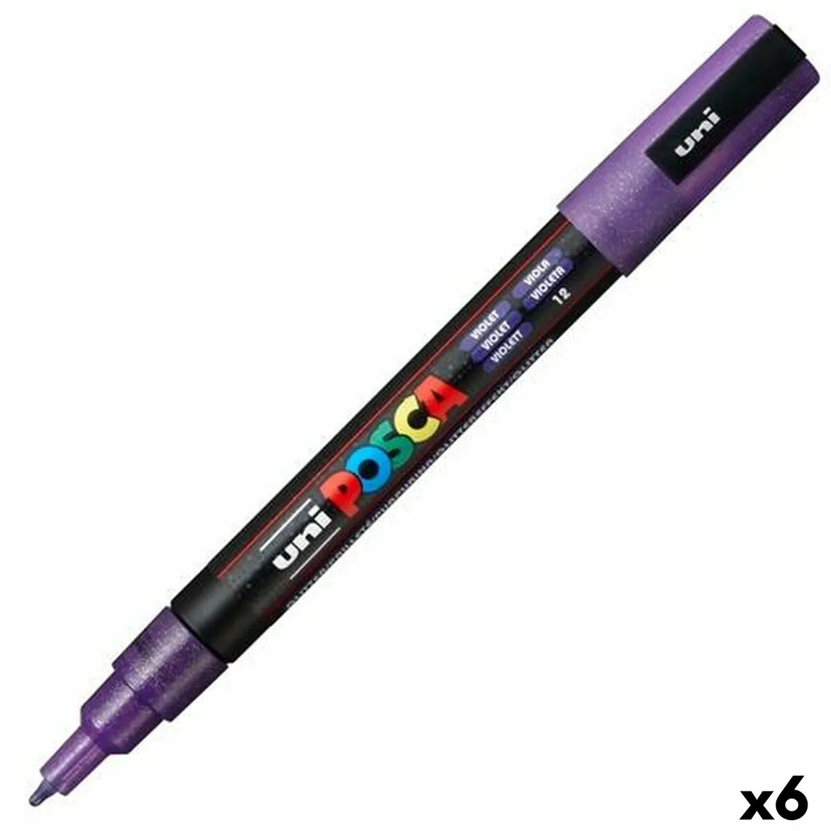 Pennarello POSCA PC-3ML Violetta (6 Unità)