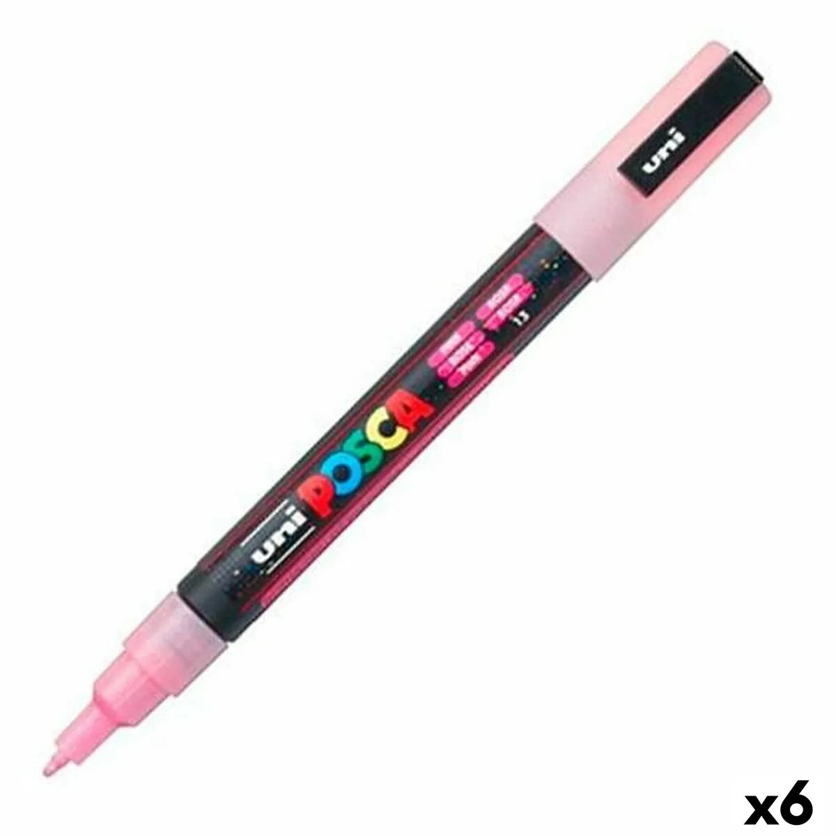 Pennarello POSCA PC-3ML Rosa (6 Unità)