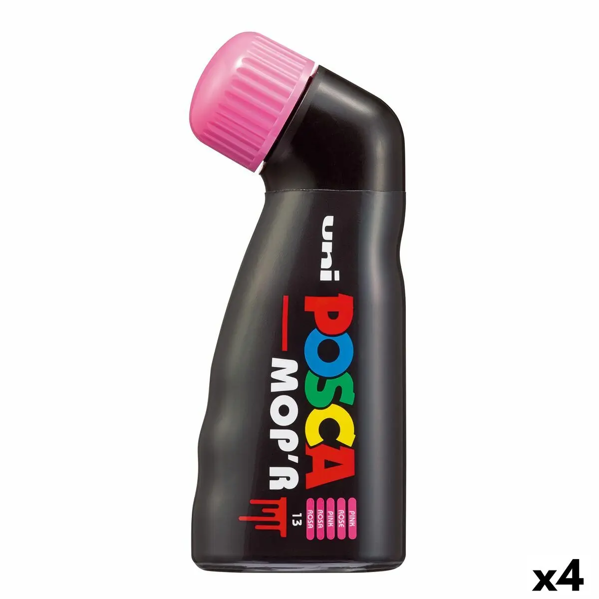 Pennarello POSCA MOP´R PC-22 Rosa (4 Unità)