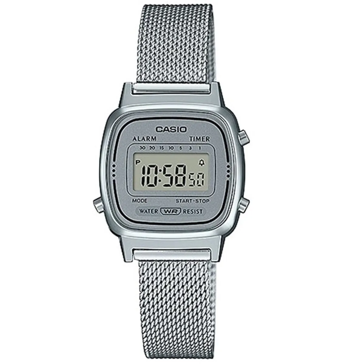 Orologio Donna Casio VINTAGE GENT SILVER MESH (Ø 25 mm)