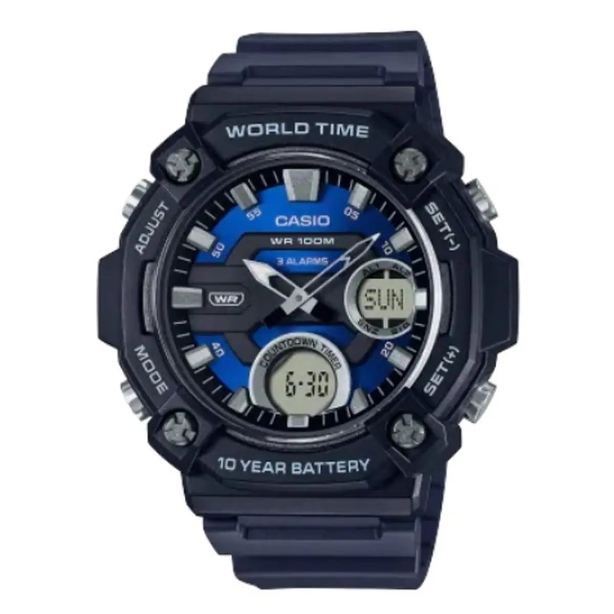 Orologio Uomo Casio OVERSIZE 10 YEAR BATTERY (Ø 52 mm)