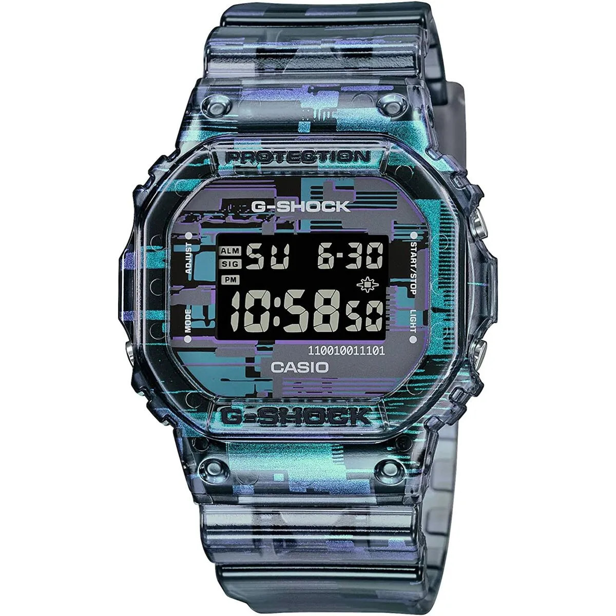 Orologio Uomo Casio G-Shock THE ORIGIN - GLITCH Serie (Ø 43 mm)