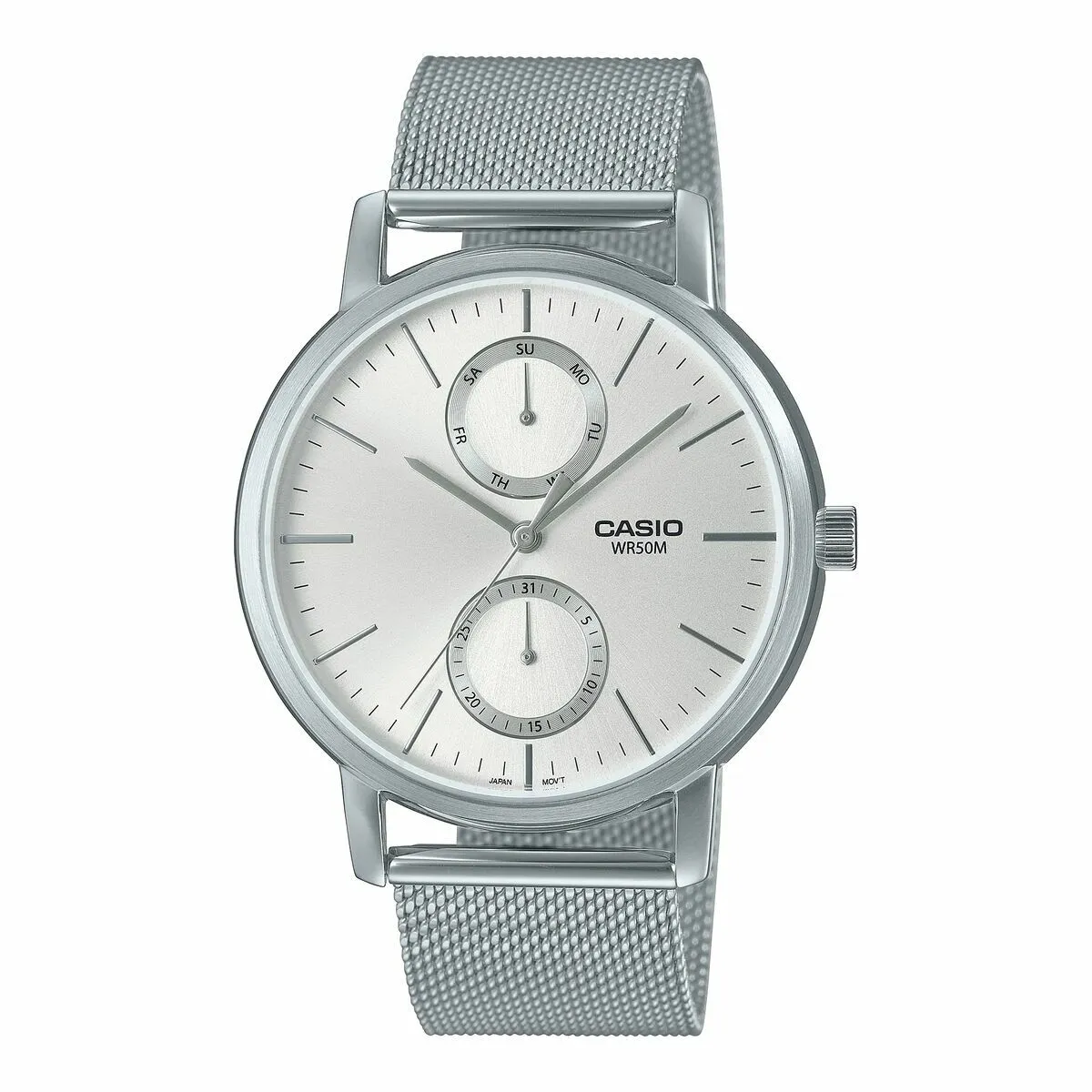 Orologio Uomo Casio Bianco Argentato (Ø 40 mm)