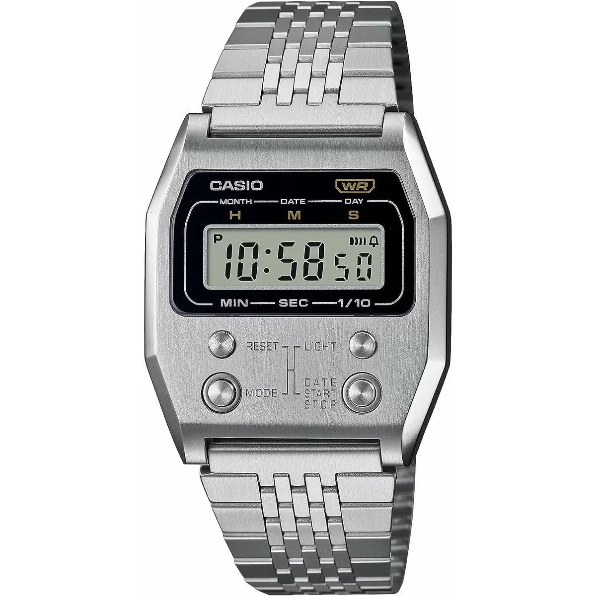 Orologio Uomo Casio A1100D-1EF Grigio Argentato