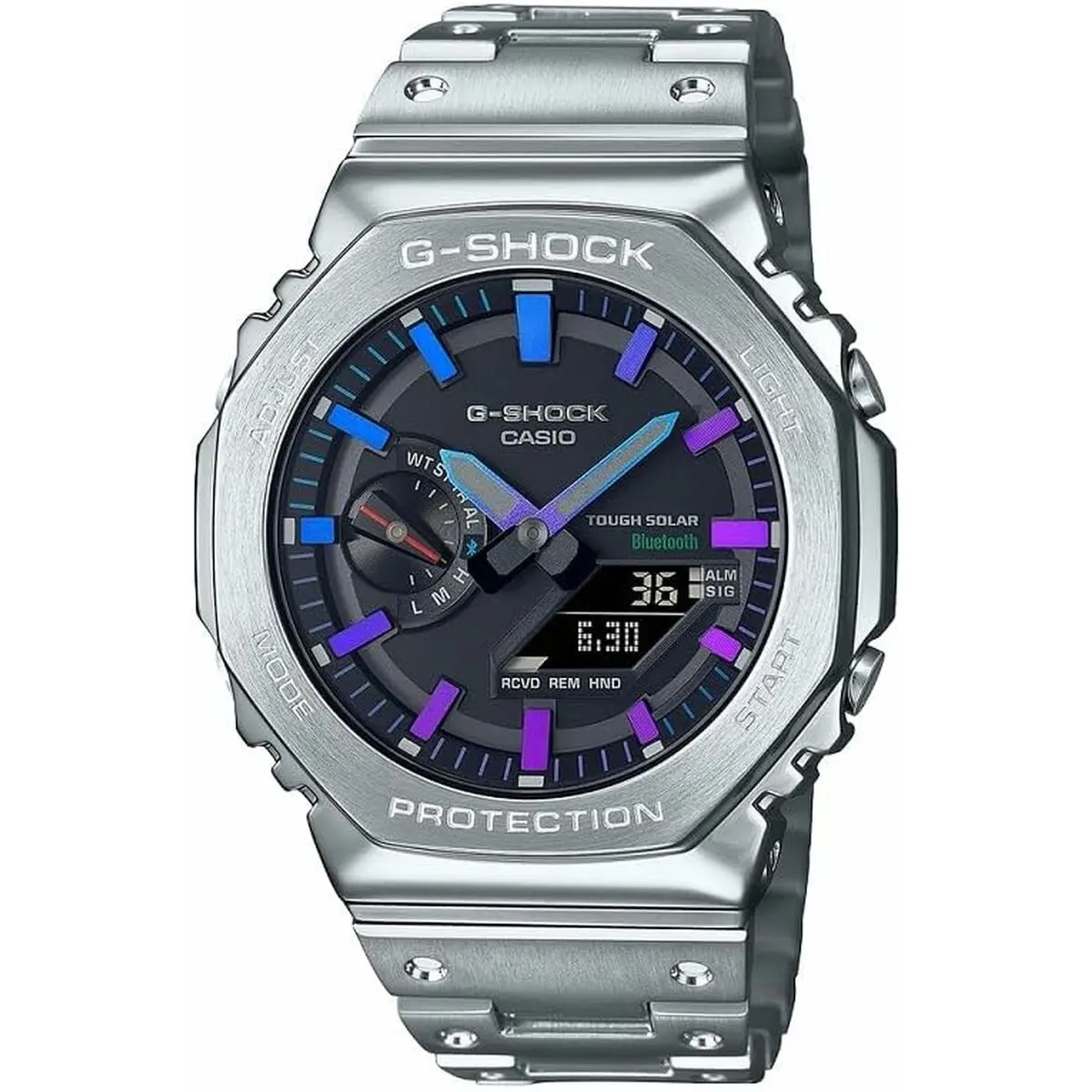 Orologio Uomo Casio G-Shock GM-B2100PC-1AER Argentato (Ø 44,5 mm)