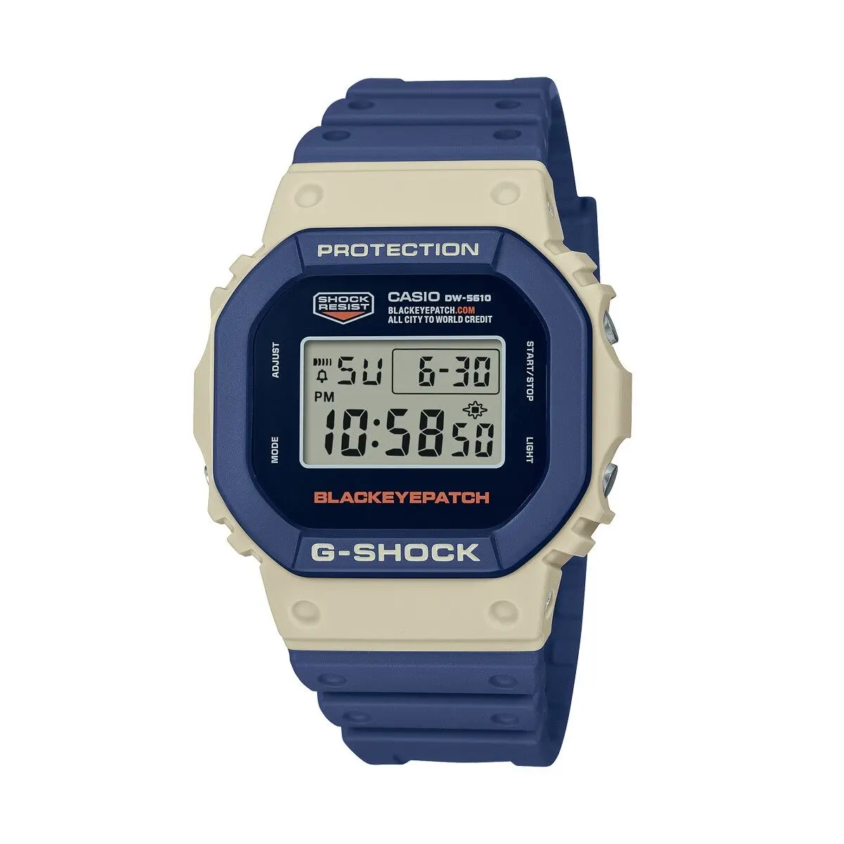 Orologio Uomo Casio G-Shock THE ORIGIN - BLACK EYE PATCH 2024 COLLABORATION