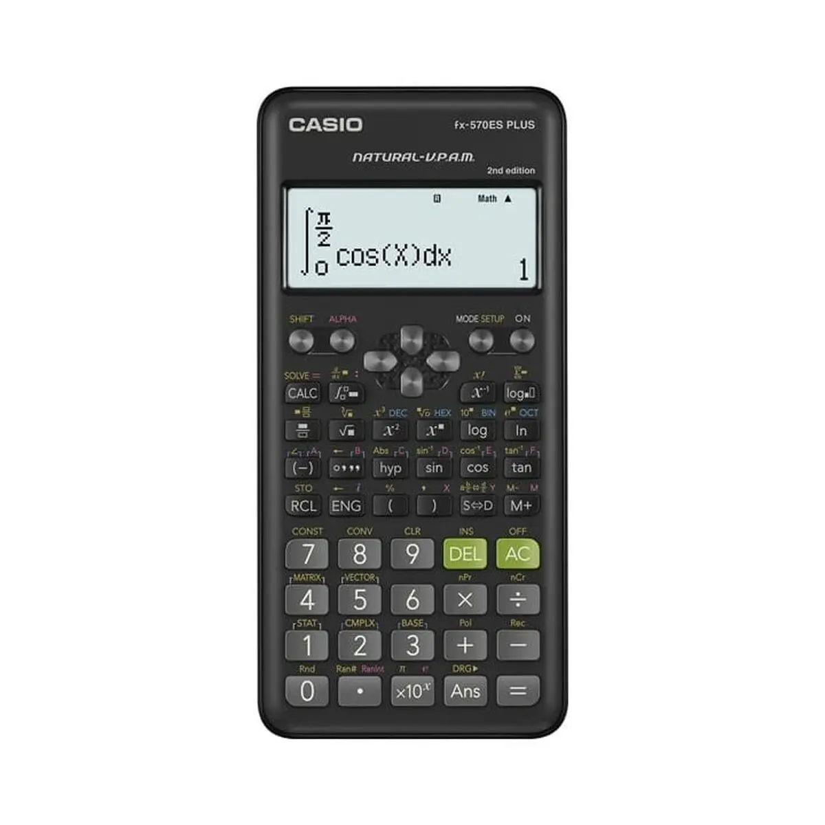 Calcolatrice scientifica Casio FX-570ESPLUS-2 BOX Nero