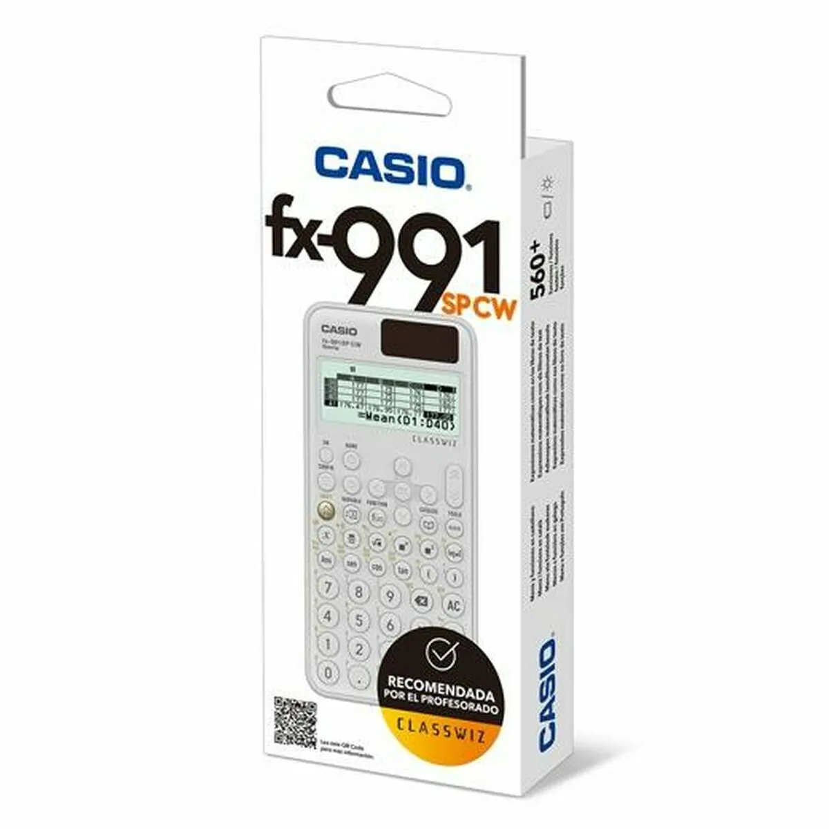 Calcolatrice scientifica Casio Bianco