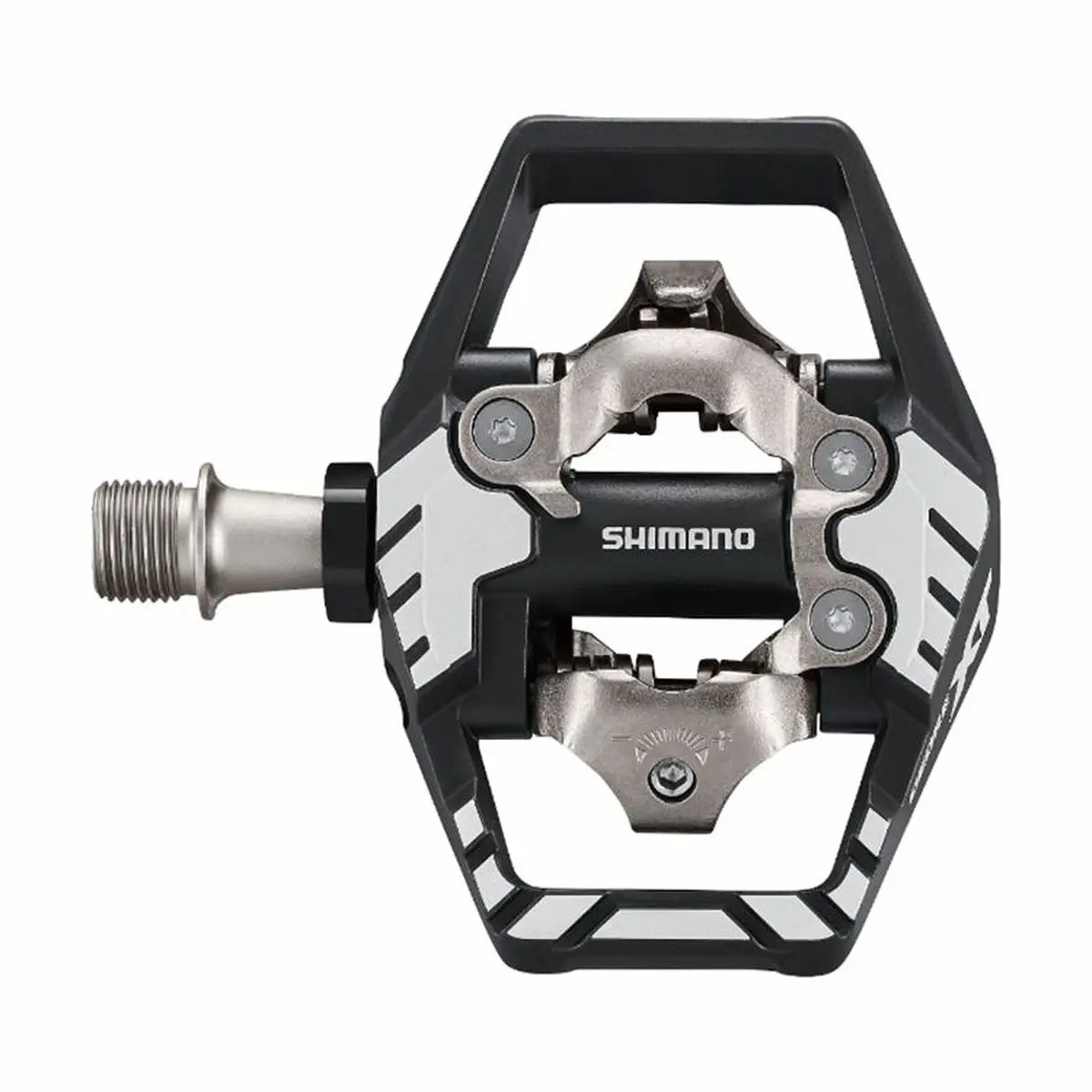 Pedali Shimano EPDM8120 Nero Nero/Grigio