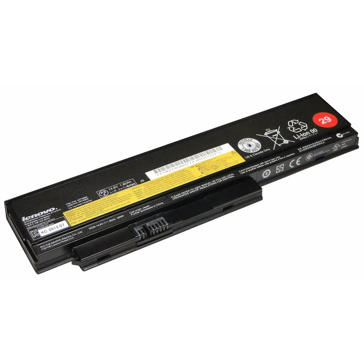 Batteria per Laptop Lenovo 0A36305 Nero