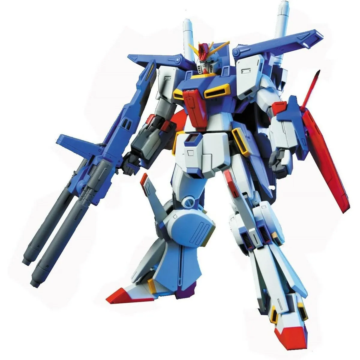 Statuina da Collezione Bandai 1/144 MSZ-010 ZZ GUNDAM