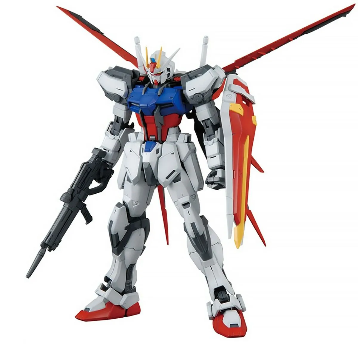 Statuina da Collezione Bandai 1/100 AILE STRIKE GUNDAM VER. RM BL