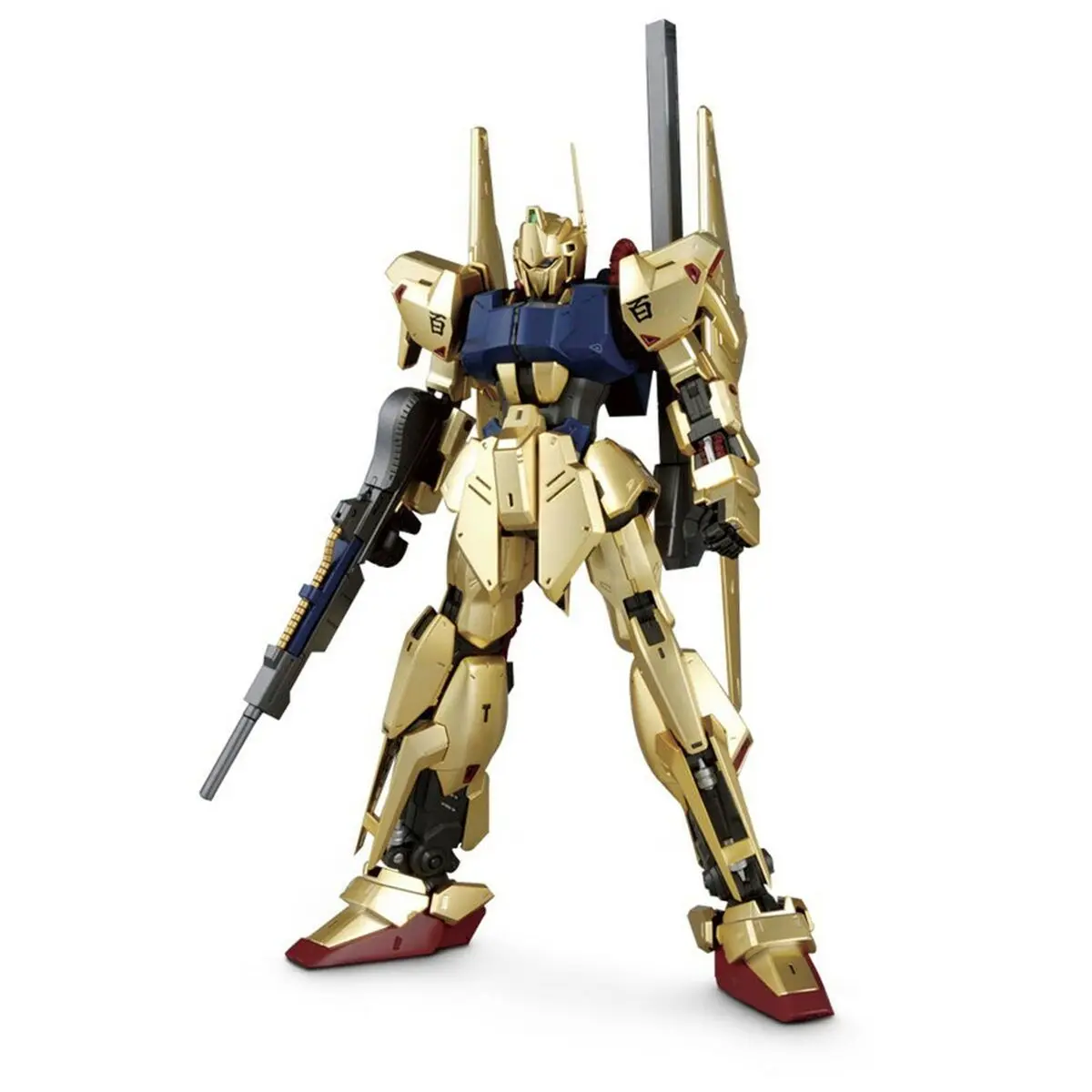 Statuina da Collezione Bandai 1/100 MSN-00100 Hyaku-Shiki