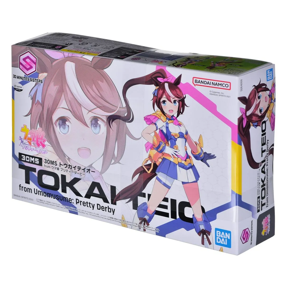 Set di accessori Bandai Umamusume - 30MS Tokai Teio Plastica Moderno