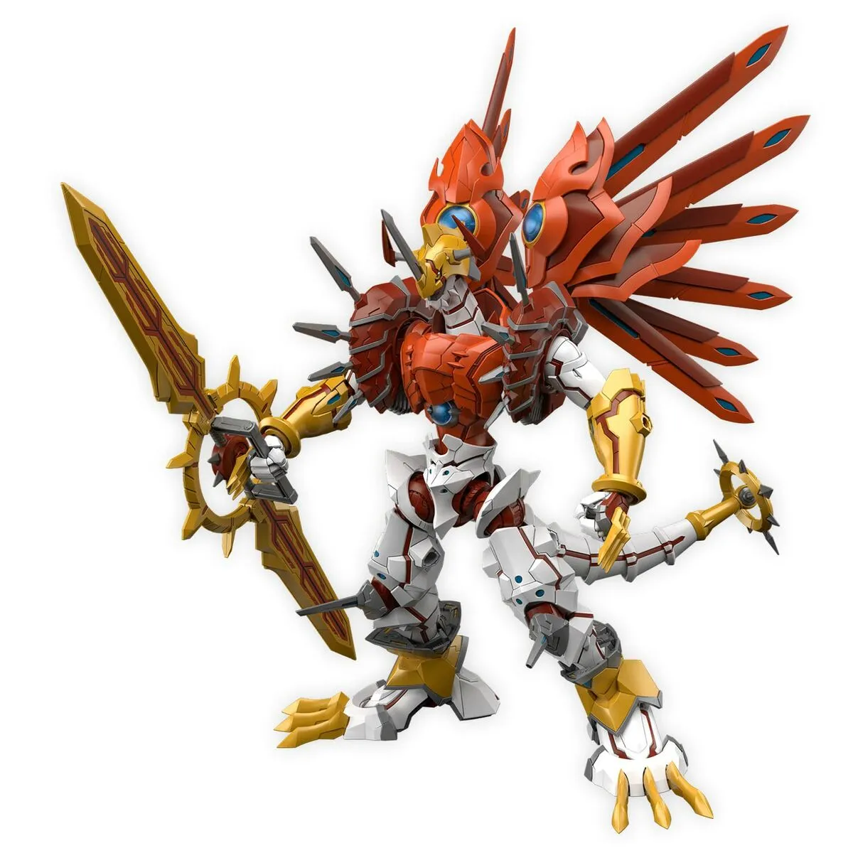 Statua Decorativa Bandai Digimon - Shinegreymon Multicolore Plastica