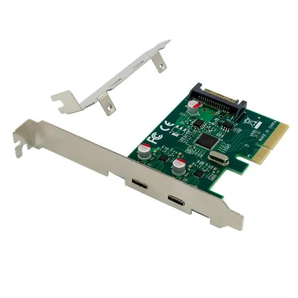 2-PORT USB 3.2 GEN 2 TYPE-C PCIE