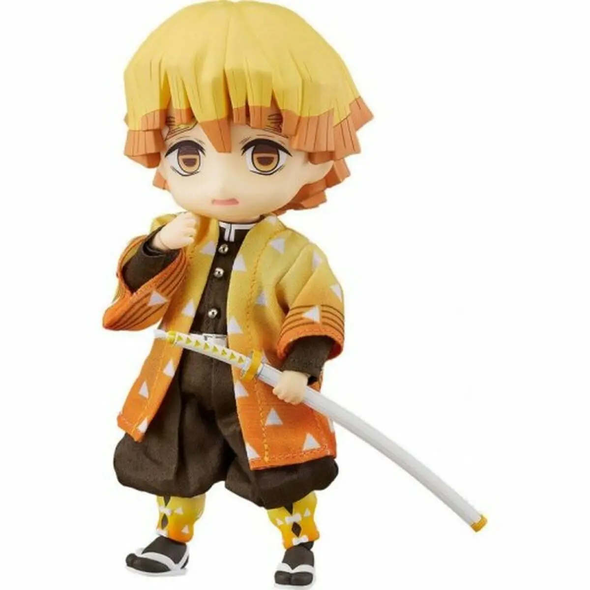 Statuina da Collezione Good Smile Company Kimetsu No Yaiba Zenitsu Agatsuma Nendoroid