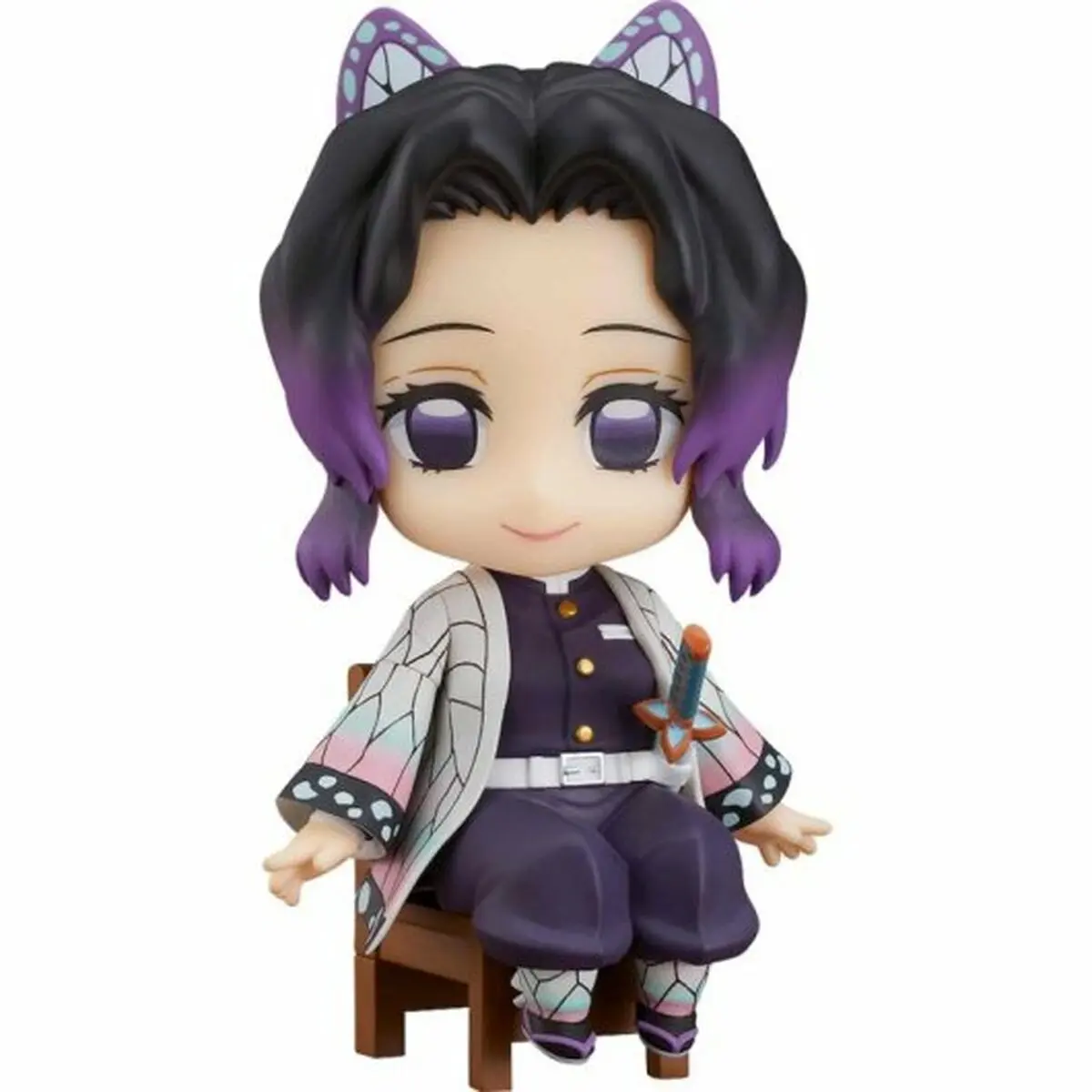 Statuina da Collezione Good Smile Company Kimetsu No Yaiba Shinobu Kocho Nendoroid