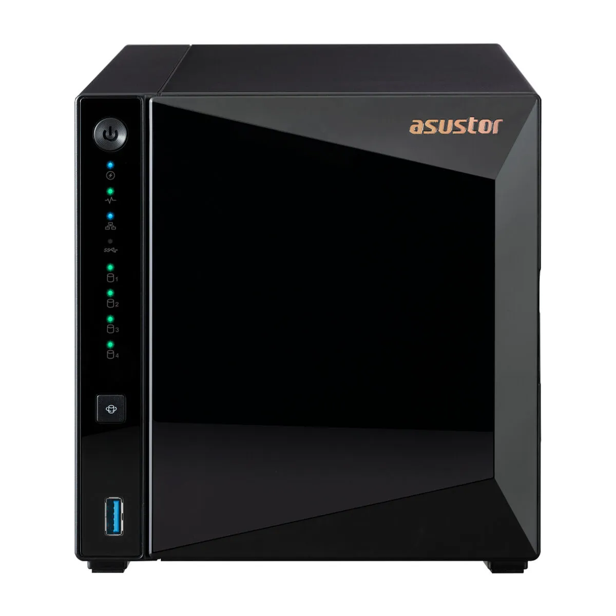 Memorizzazione in Rete NAS Asustor AS3304T Nero 1,4 GHz Realtek RTD1296