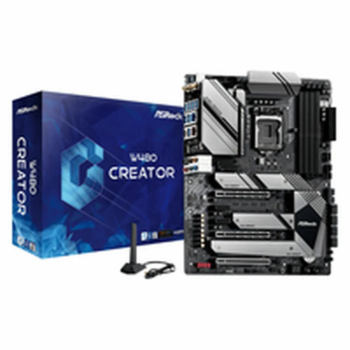 Scheda Madre ASRock W480 CREATOR Intel Wi-Fi 6 Intel W480 LGA 1200