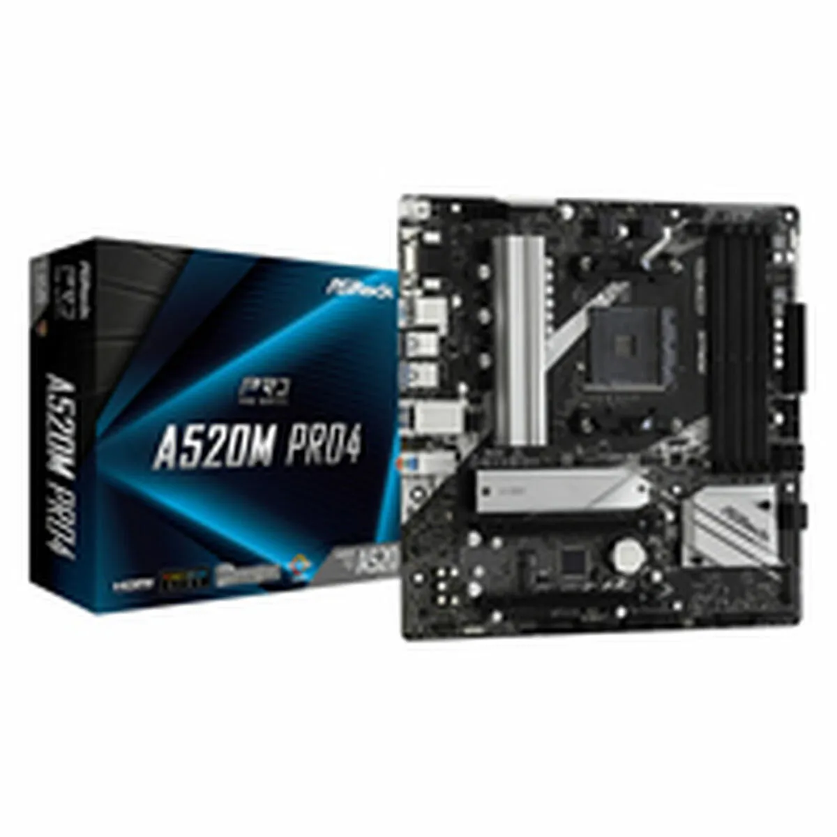 Scheda Madre ASRock A520M Pro4 AMD AMD AM4