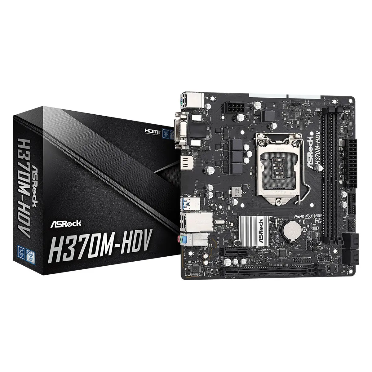 Scheda Madre ASRock 90-MXBF40-A0UAYZ Intel® H370 LGA 1151 LGA 1200