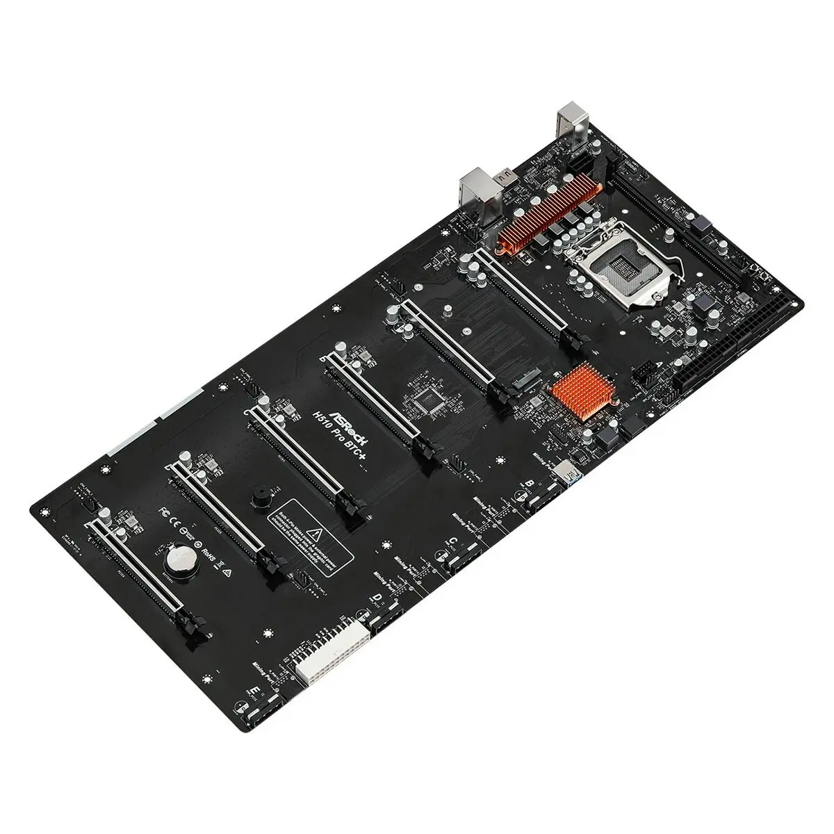 Scheda Madre ASRock H510 PRO BTC+