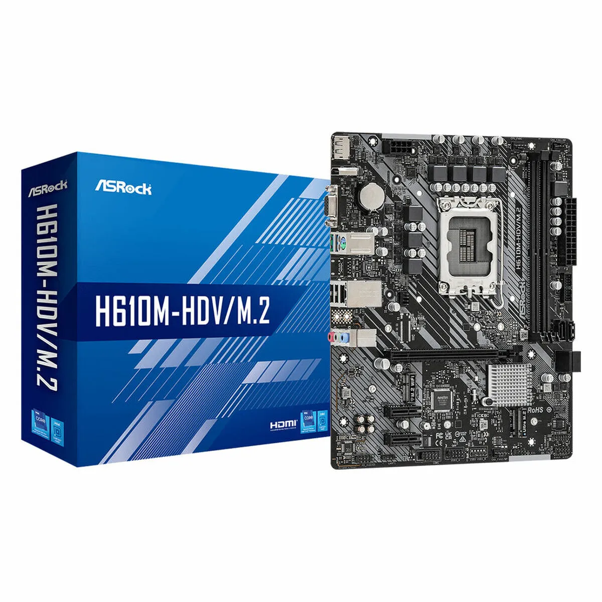 Scheda Madre ASRock H610M-HDV/M.2