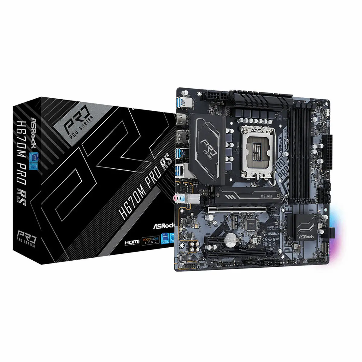 Scheda Madre ASRock H670M PRO RS LGA 1700