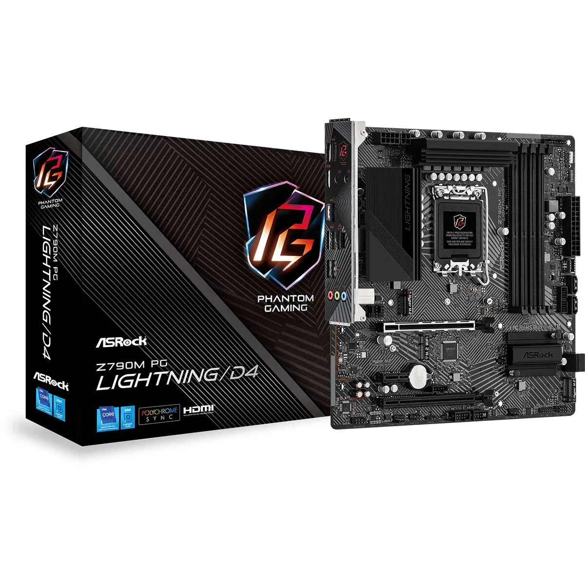 Scheda Madre ASRock Z790M PG Lightning/D4 Intel LGA 1700