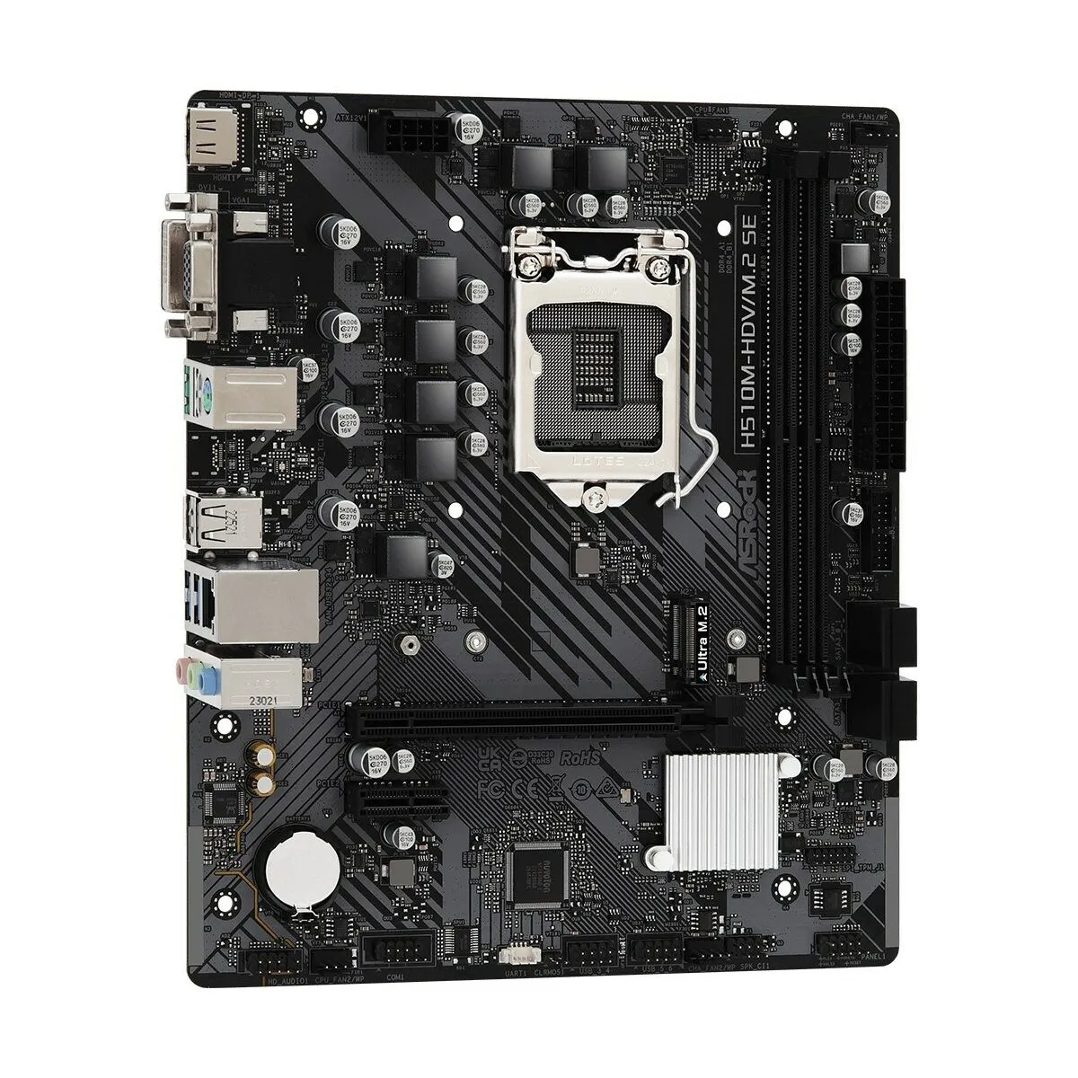 Scheda Madre ASRock H510M-HDV/M.2 SE LGA 1200 Intel H470