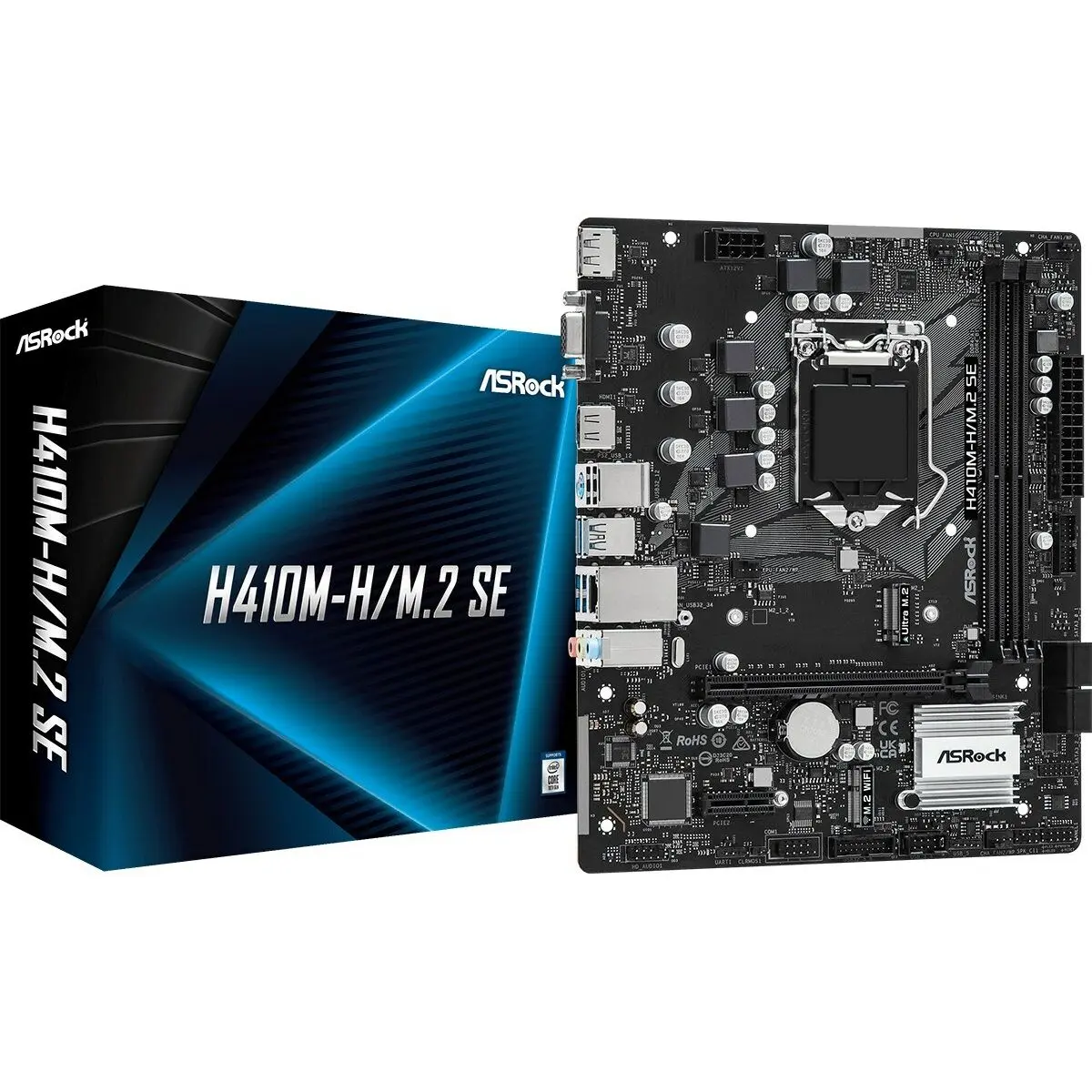 Scheda Madre ASRock H410M-H/M.2 SE LGA 1200